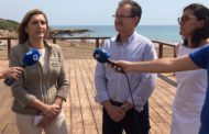 Les senadores del PP visiten Alcossebre per comprovar l'estat del litoral