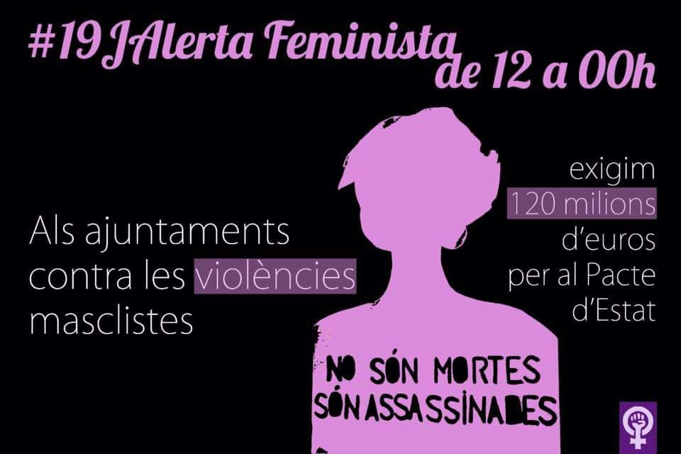 Benicarló, s'afegeix a l'Alerta Feminista 19J