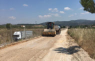 Les Coves de Vinromà repara la via de servei de la carretera CV-10