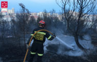 Peníscola, els bombers donen per extingit l'incendi a la urbanització les Atalaies