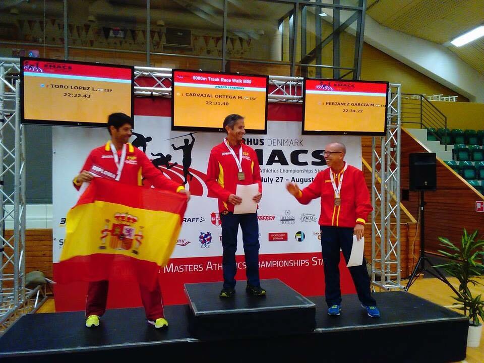 Càlig, el veí Miguel Àngel Carvajal es proclama campió d'Europa en els 5km marxa