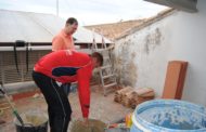 Alcalà, s'inicien les obres de reparació del sostre de l'Ajuntament