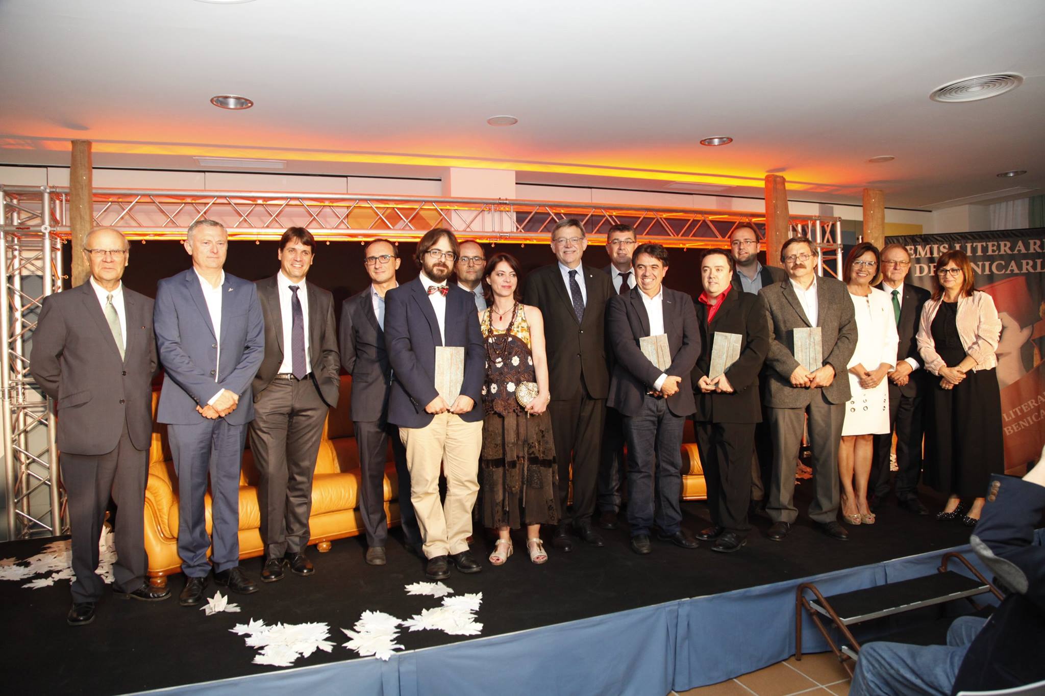 Benicarló es converteix en la capital de la cultura amb l'entrega dels Premis Literaris