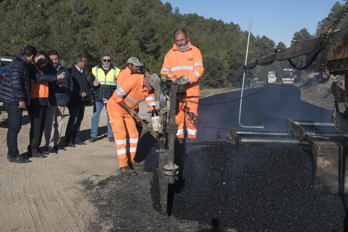 La Diputació escomet obres de reparació en les carreteres de l'interior de la província