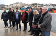 Peñíscola; La consellera d'Obres Públiques anuncia les obres de la CV-141 i visita el dragatge del port 26/01/2018