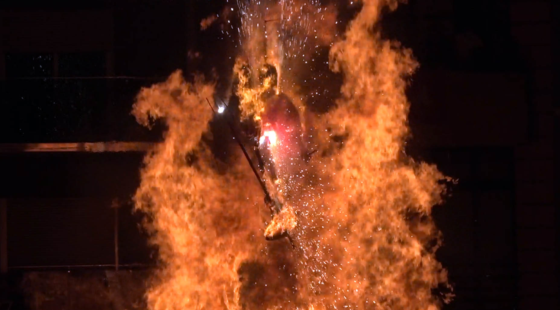 Benicarló celebrar Sant Antoni amb l'encesa de la foguera