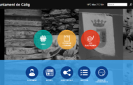 L'Ajuntament de Càlig renova la pàgina web municipal