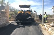 Càlig, finalitzen les feines de pavimentació al camí Regall