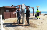 Peníscola, s'inicien les feines d'adequació de les platges de cara als primers turistes de la Setmana Santa