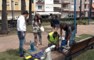 Peñíscola; Visita a les tasques de millora en parcs 30-04-2018