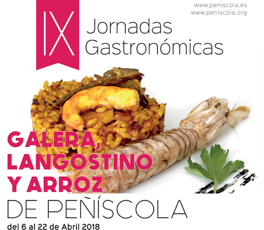Peniscola, 19 restaurants participen en les Jornades Gastronòmiques de la Galera, Llagostí i Arròs