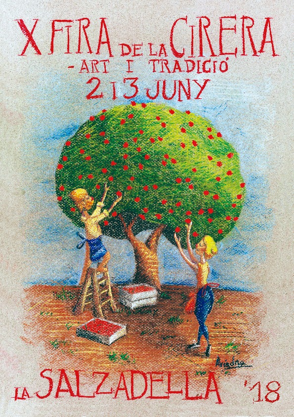 La Salzadella es prepara per celebrar els dies 2 i 3 de juny la Fira de la Cirera