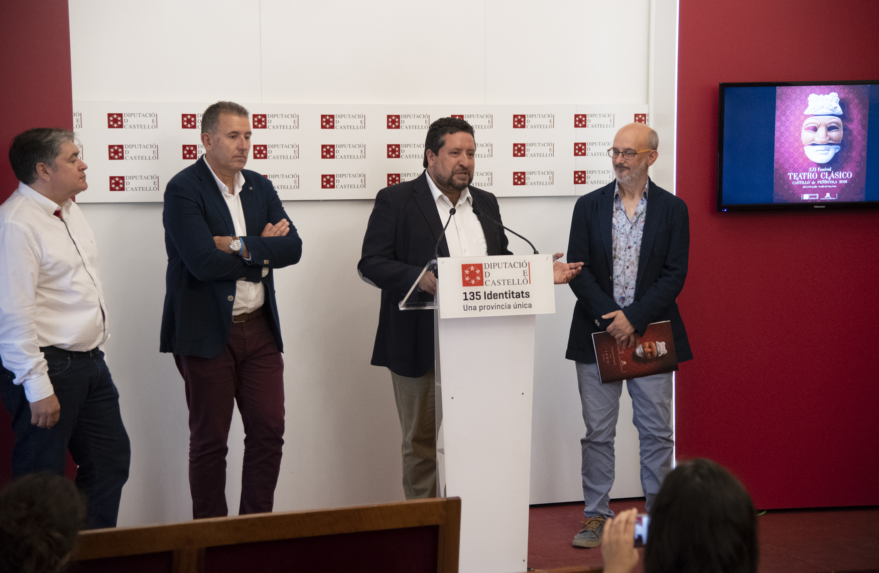 La Diputació presenta el 21è Festival de Teatre Clàssic del Castell de Peníscola
