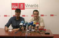 Vinaròs; roda de premsa del PSPV-PSOE de Vinaròs 14-06-2018