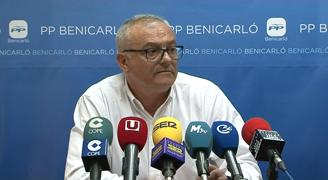 Benicarló, Mañá dimiteix com a president del Parit Popular