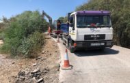 Alcalà, s'inicien les obres de millora i adequació de la carretera Alcalà-Alcossebre