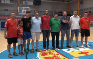 Benicarló; Roda de premsa conjunta del regidor d’Esports i el Club Bàsquet Benicarló al Pavelló Poliesportiu de Benicarló 17-07-2018