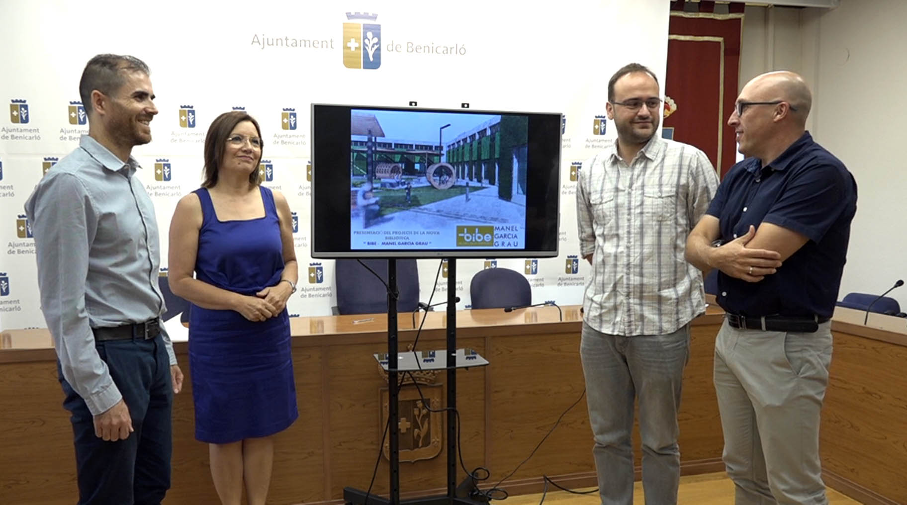 Benicarló presenta el projecte de la nova Biblioteca Manel Garcia Grau