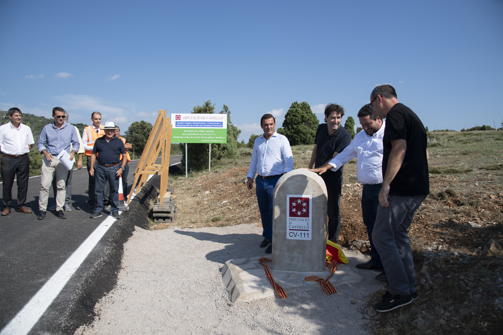 La Diputació millora la carretera d'accés a Vallibona per la N232
