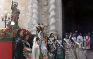 Benicarló; Processó del patrons Sant Bartomeu i sants màrtirs  Abdó i Senén i ofrena de flors a la patrona Santa Maria de la Mar 24-08-2018