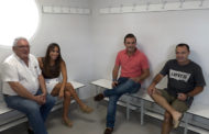 Peníscola; Visita als nous vestuaris del camp de futbol de Peníscola 31-08-2018