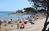 Alcalà, les analítiques certifiquen que l'aigua de la platja de Les Fonts és excel·lent