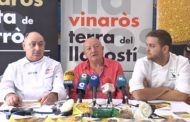 Vinaròs; Presentació de les XXIV Jornades  de la Cuina dels arrossos a Vinaròs 31-10-2018