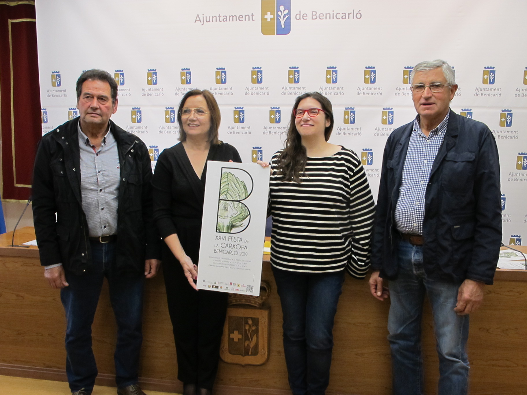 Benicarló presenta el cartell anunciador de la 26a Festa de la Carxofa