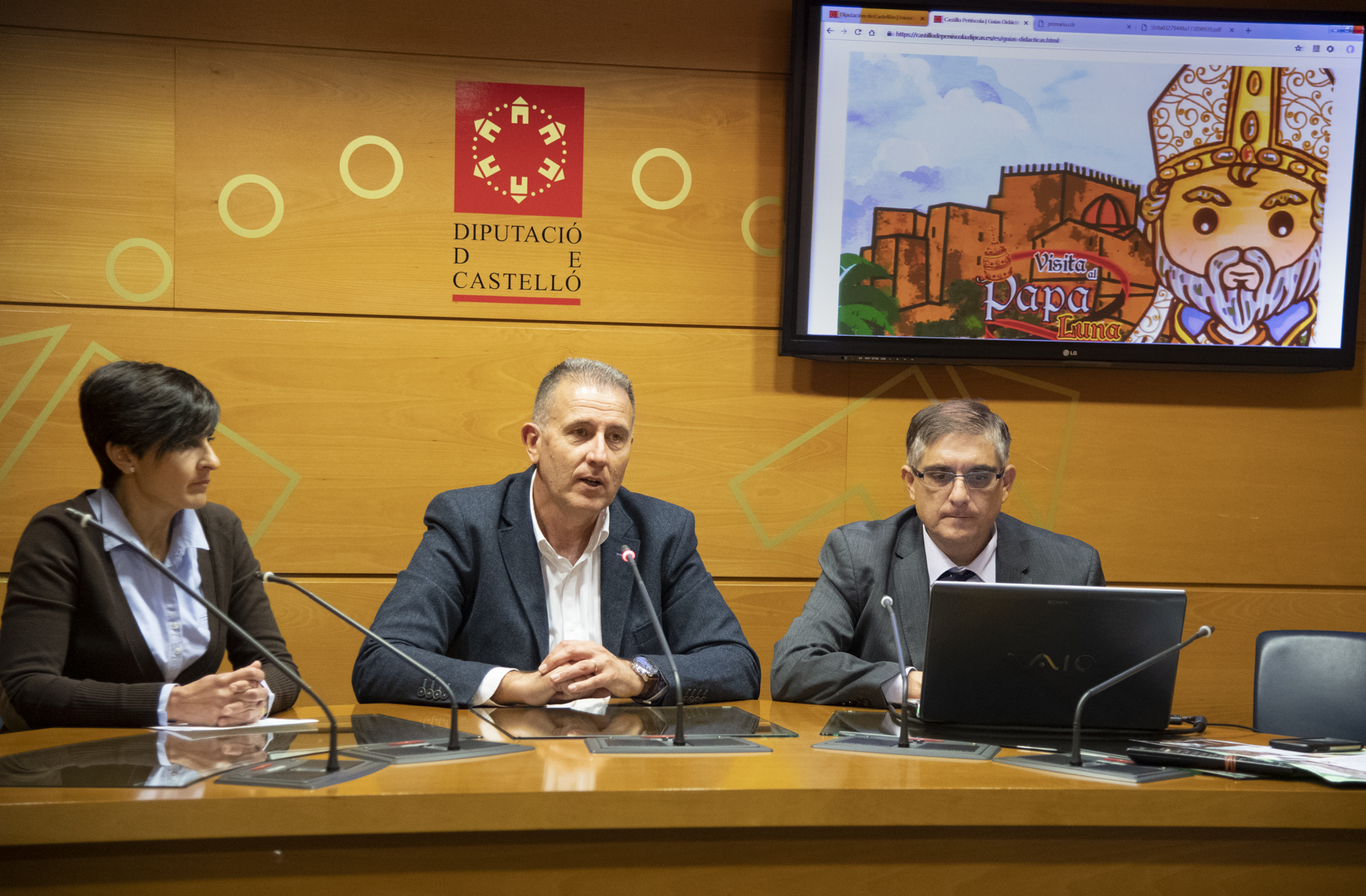 La Diputació promociona les visites al Castell de Peníscola entre els centres educatius