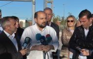 Vinaròs; roda de premsa del PP a l'estació de RENFE a Vinaròs 09-11-2018