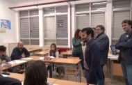 Vinaròs; Vicent Marzà visita l’Escola Oficial d’Idiomes El Maestrat de Vinaròs 26-11-2018