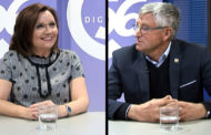 Benicarló; Xaro Miralles, alcaldessa de Benicarló; i Paco Lluch, president de la D.O. Carxofa de Benicarló 23-01-2019