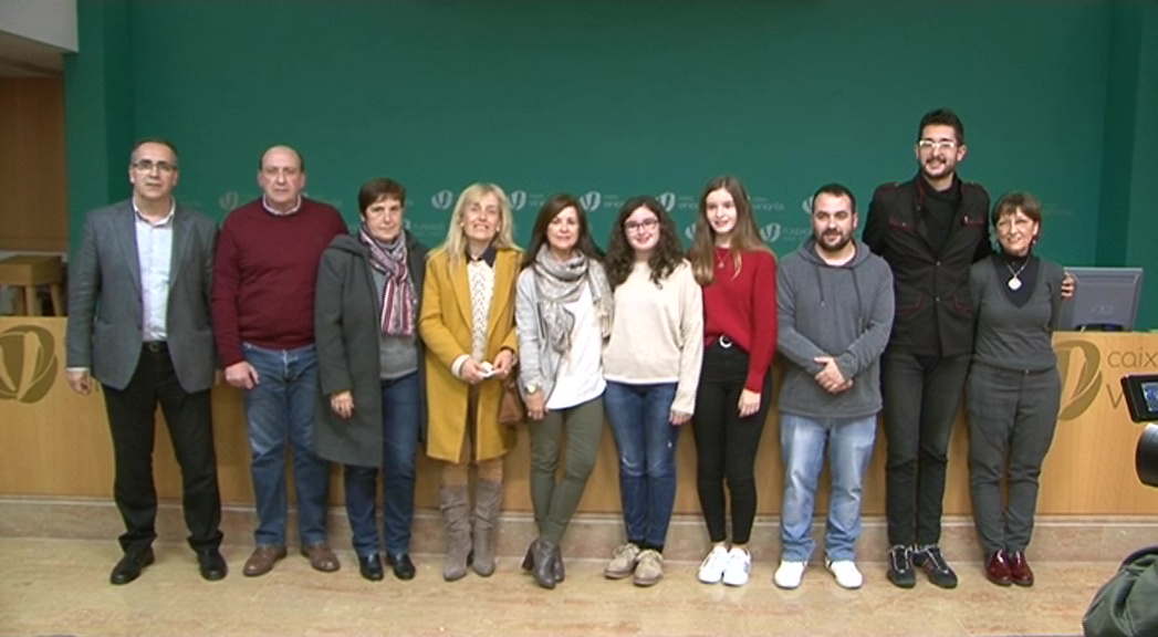 La Fundació Caixa Vinaròs entrega els premis del 28è Concurs de Redacció de Sant Antoni