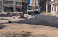 Vinaròs, comencen les feines d'asfalt als carrers de la localitat
