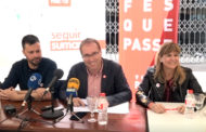 Vinaròs; Roda de premsa del PSPV-PSOE a Vinaròs 26-04-2019