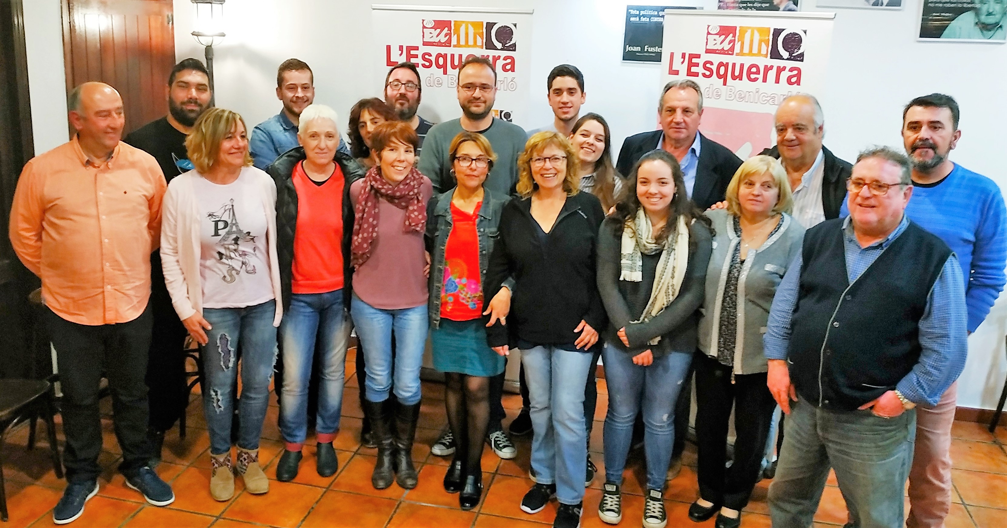 L'Esquerra Benicarló presenta la candidatura amb Josep Barberà com alcaldable