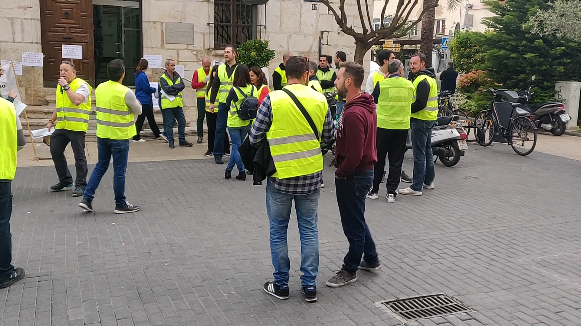 Vinaròs, la Policia Local reivindica millores laborals i salarials a l'Ajuntament