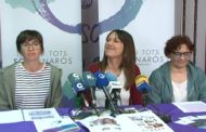 Vinaròs; roda de premsa de Totes i Tots SOM Vinaròs 17-05-2019