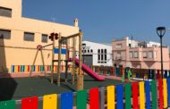 Càlig, acaben les feines d'adequació del parc infantil de la plaça Ramón i Cajal