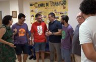 Benicarló; Visita al camp de voluntariat social de Benicarló 30-07-2019