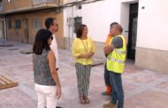 Benicarló; Visita a les obres del carrer del Riu i adjacents de Benicarló 29-07-2019