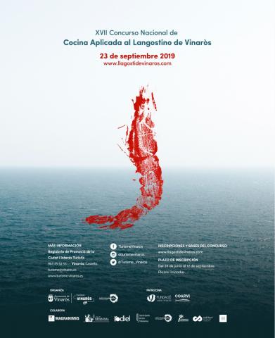Vinaròs presenta el cartell del 17è Concurs Nacional de Cuina Aplicada al Llagostí