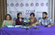 Vinaròs; Roda de premsa de Totes i Tots SOM Vinaròs 01-10-2019