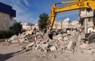 Comença l'enderroc de les casetes dels mariners de la plaça de Primer de Maig