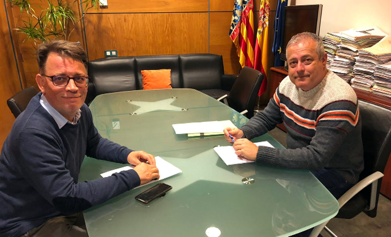 El regidor Chaler es reuneix amb el director General de l'Esport de la Generalitat