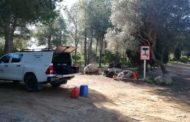 La Conselleria d'Agricultura, Desenvolupament Rural, Emergència Climàtica i Transició Ecològica està realitzant treballs de neteja a la Basseta del Bovalar de Benicarló