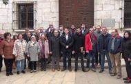 Vinaròs; Visita de Ximo Puig, president de la Generalitat, a Vinaròs per comprovar els danys de la borrasca Glòria 25-01-2020