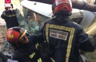 Tres ferits en un accident de trànsit a La Pobla Tornesa
