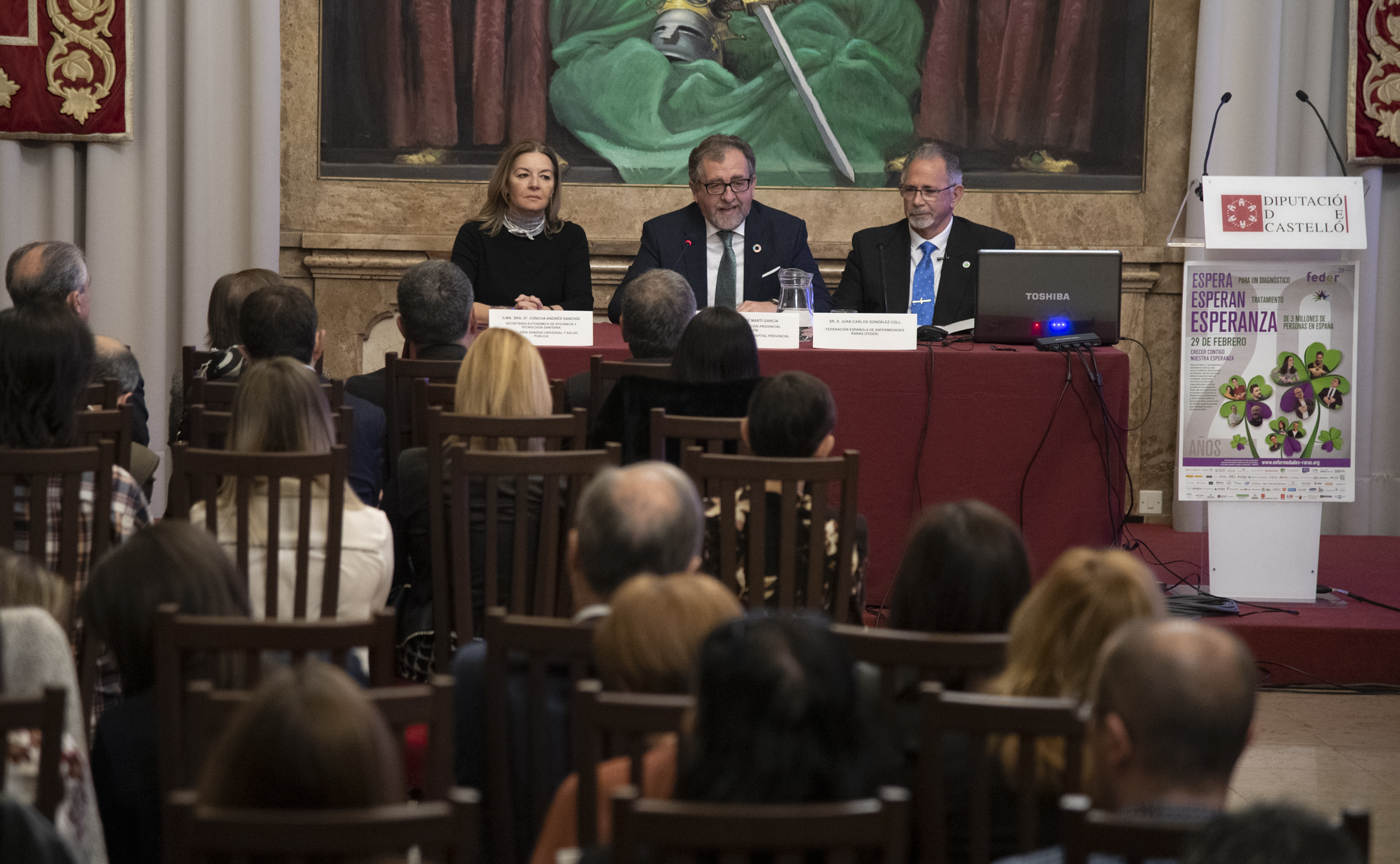 Martí vol que la Fundació de l'Hospital Provincial siga un centre d'investigació oncològica de referència dels tumors menys freqüents