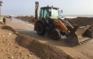 L'Ajuntament d'Alcanar quantifica en prop d'1,5  milions d'euros els danys pel temporal Glòria a la costa canareva